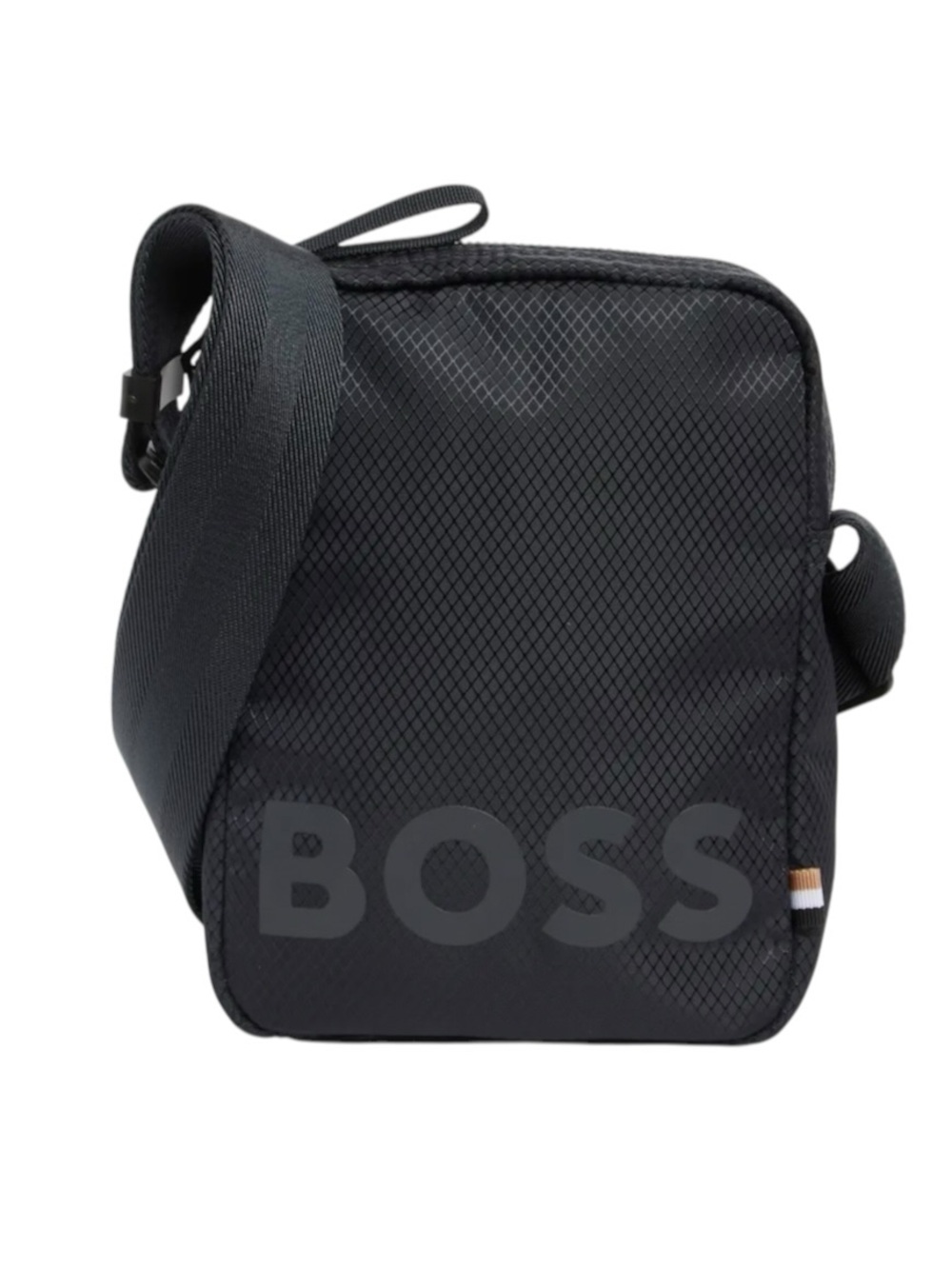 HUGO BOSS Pixel Black Ripstop Crossbody Bag NWT 50549910